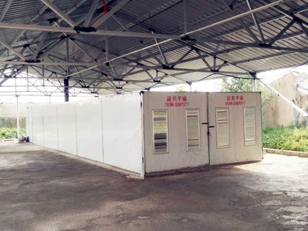 雙烘道雙循環烘干機(發明專利)